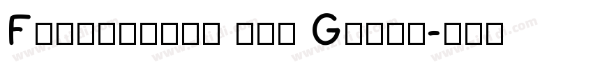 Fredericka the Great字体转换